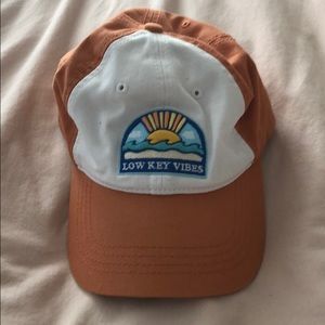 Low key vibes summer hat